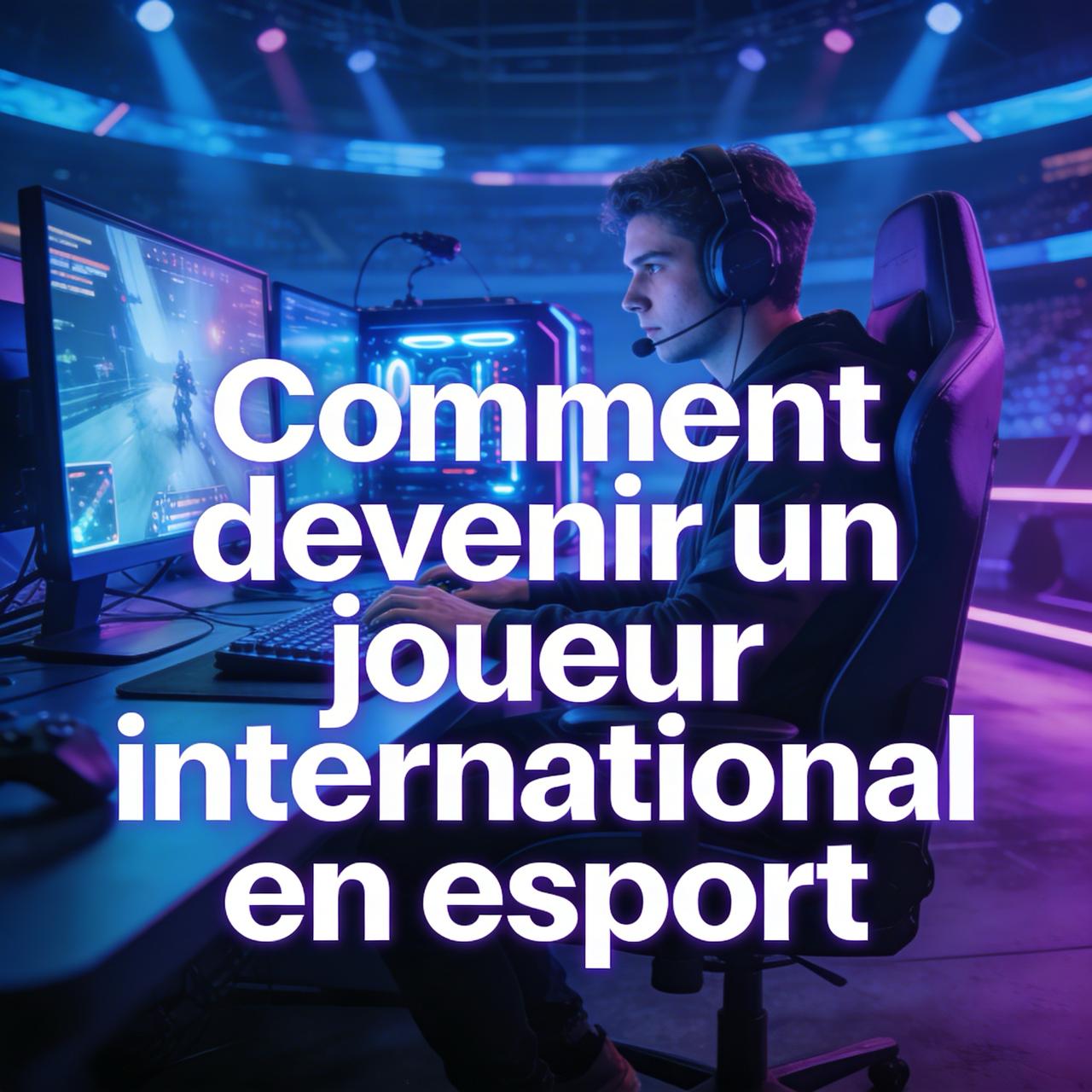 Comment devenir un joueur international en esport