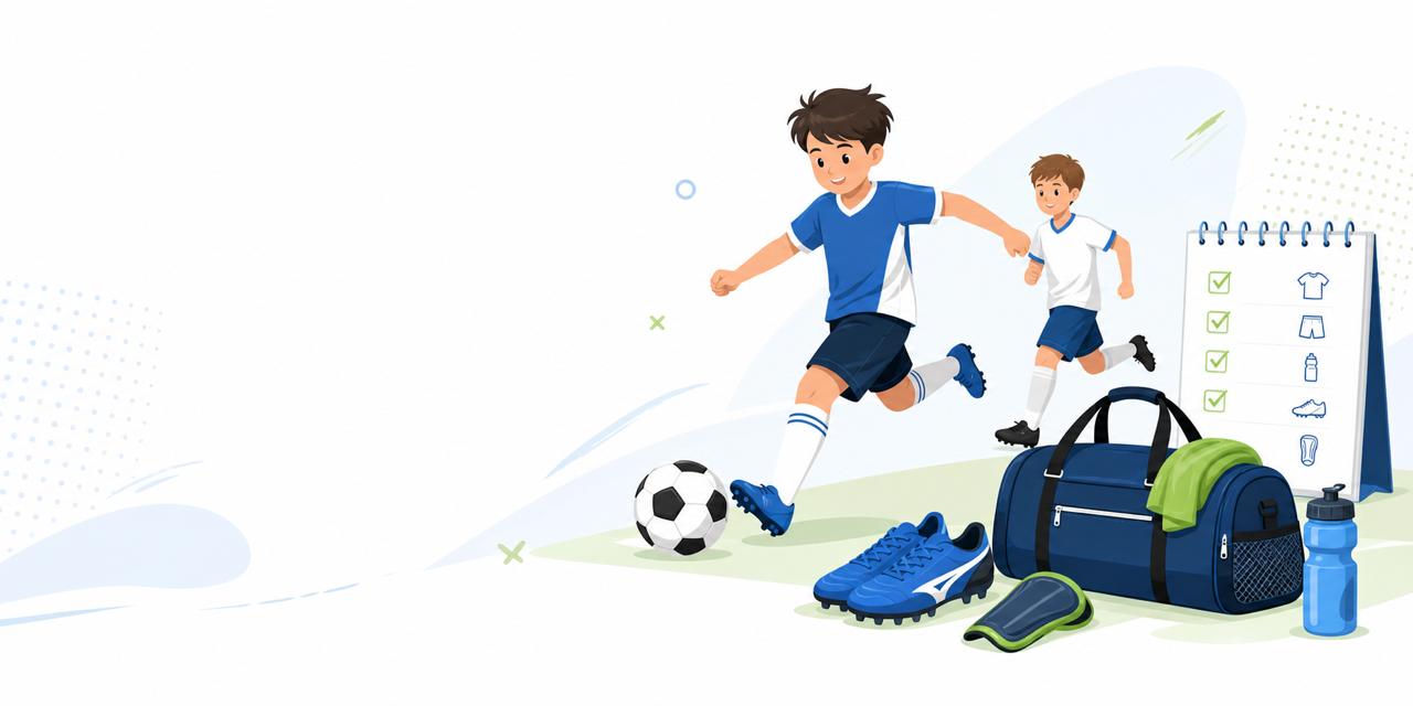 Stage de foot pendant les vacances scolaires : que prévoir ?