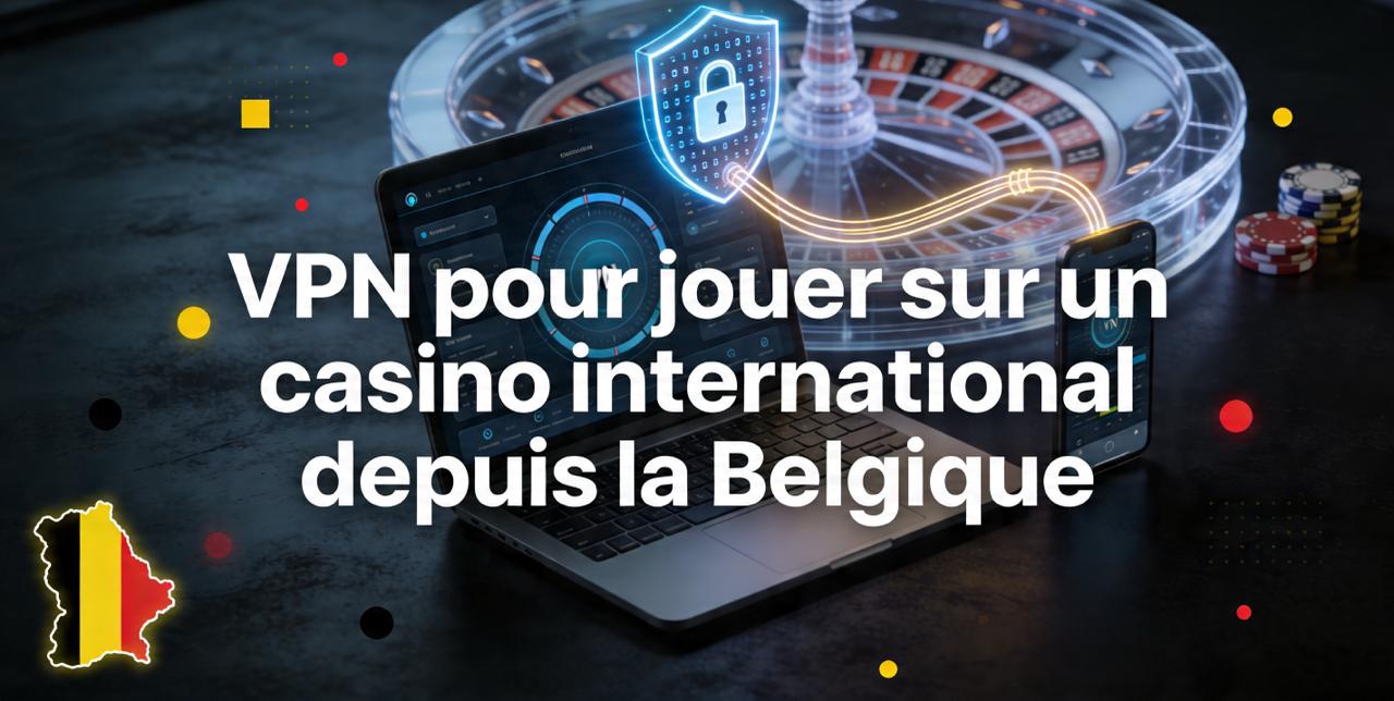 VPN pour jouer sur un casino international depuis la Belgique